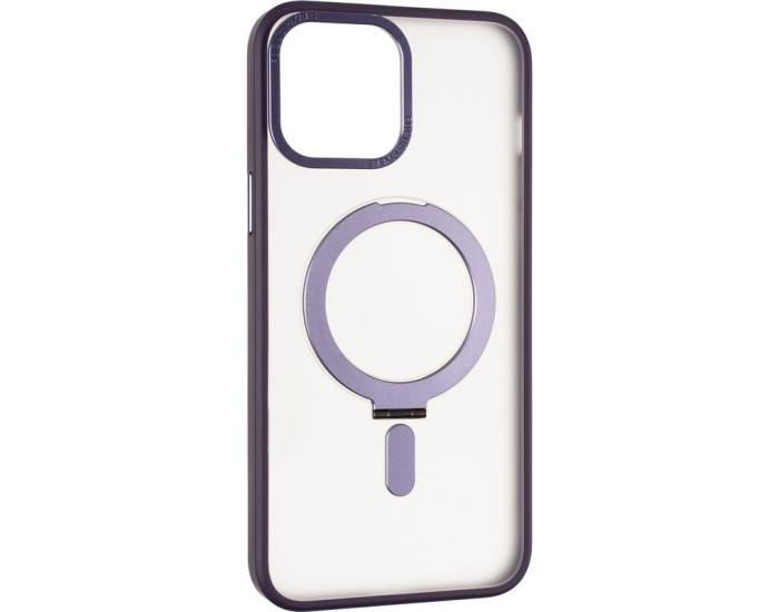 Чехол-силикон Bumper Case (MagSafe Stand) iPhone 13 Pro Max Violet