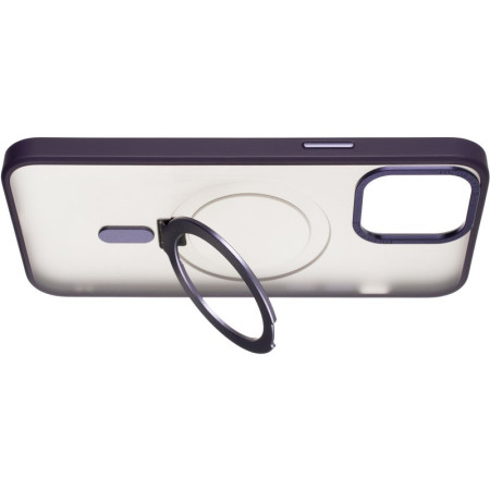 Чехол-силикон Bumper Case (MagSafe Stand) iPhone 13 Pro Max Violet