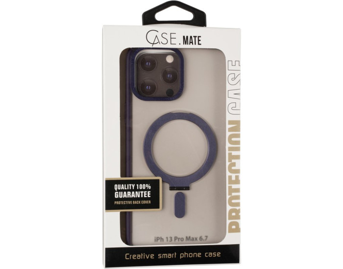 Чехол-силикон Bumper Case (MagSafe Stand) iPhone 13 Pro Max Violet