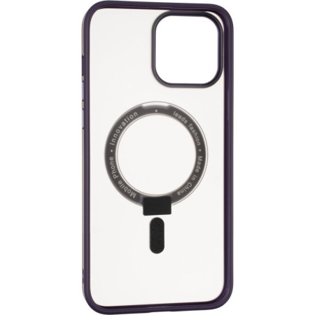 Чехол-силикон Bumper Case (MagSafe Stand) iPhone 13 Pro Max Violet