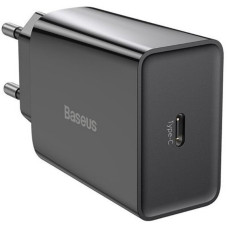 Мережеве зарядний пристрій Baseus Speed Mini Quick Charger 1C 20W EU (CCFS-SN01)(Черный  Black)