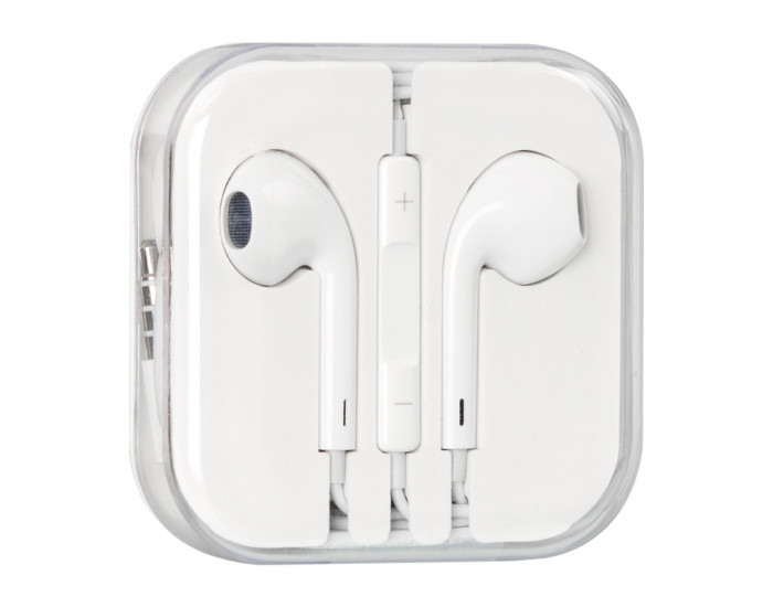 Провідні навушники 3.5 iPhone Original Quality (box) (MD827ZM/B) (Білий / White)