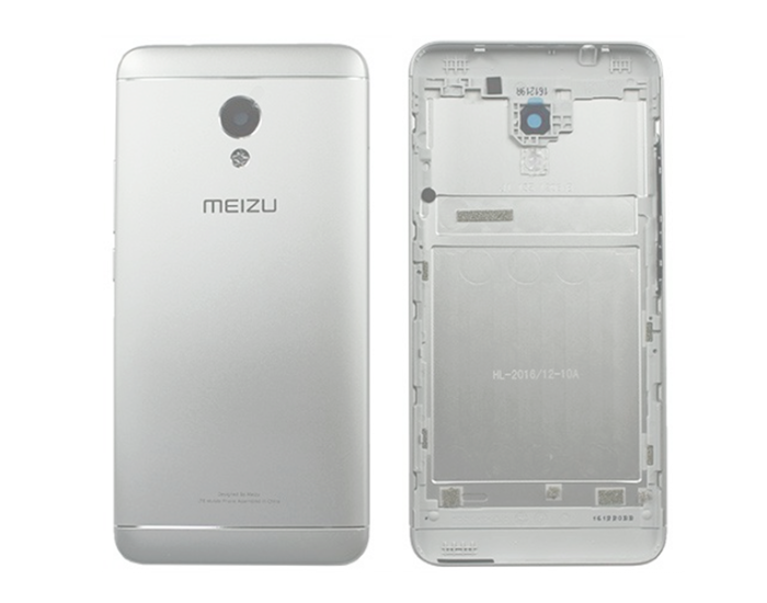 Задня кришка для Meizu M5s, срібло