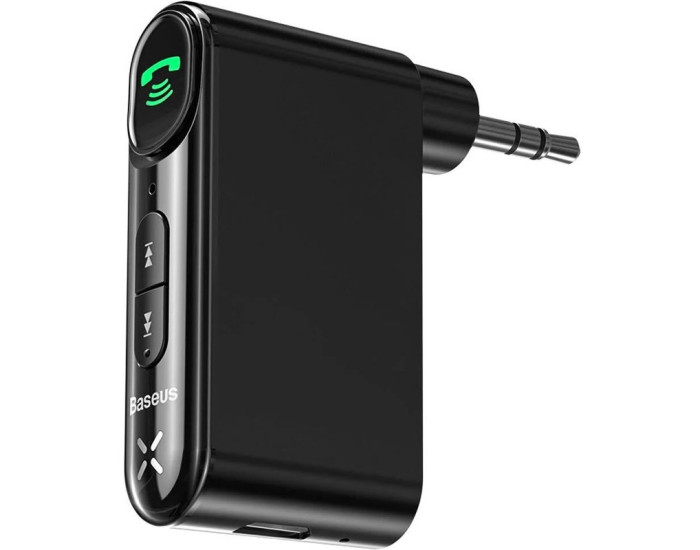 Автомобильный FM-Модулятор Baseus Qiyin AUX Car Bluetooth Receiver (WXQY-01) Black