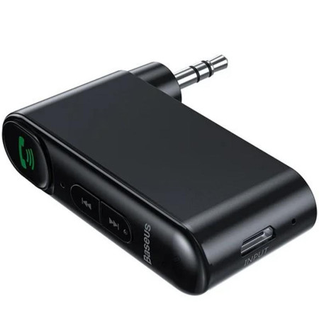 Автомобильный FM-Модулятор Baseus Qiyin AUX Car Bluetooth Receiver (WXQY-01) Black (Класс B)