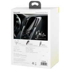 Автотримач Baseus Future Gravity Car Mount Holder (SUYL-WL01) Black