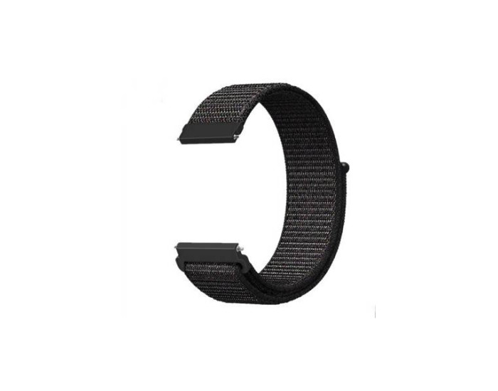 Ремінець для Samsung Watch Nylon S3/S4 46 mm Black