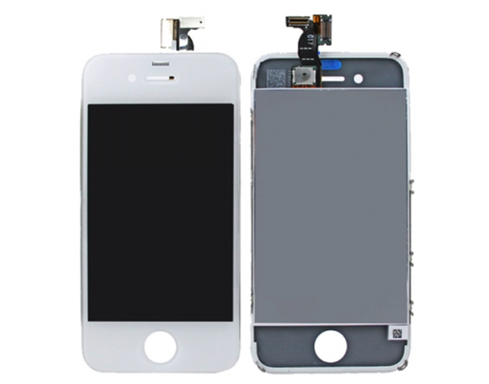 Дисплей с сенсорным экраном (модуль) iPhone 4G, белый