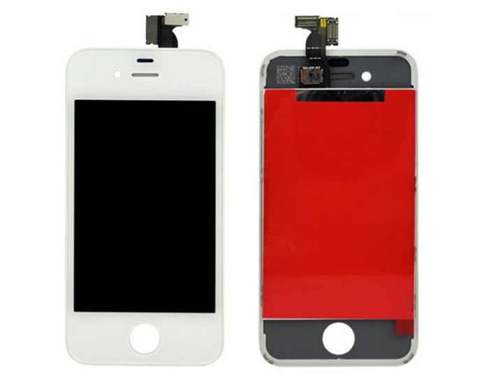 Дисплей с сенсорным экраном (модуль) iPhone 4G, белый