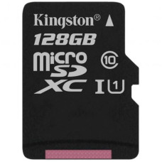 Карта памяти Kingston MicroSD 128GB Canvas Select Plus A1 (UHS-1) + Adapter SD