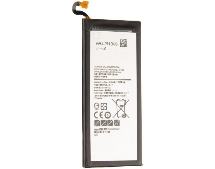 Аккумулятор Samsung EB-BG928ABE, G928 Galaxy S6 Edge Plus, 3000 мАч
