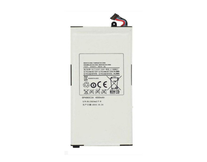 Акумулятор Samsung SP4960C3A, Galaxy Tab P1000, 4000 mAh