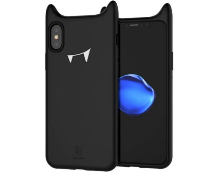 Чехол-силикон Baseus Deliv Series iPhone X, Black
