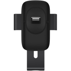 Автотримач в дефлектор Baseus Metal Age Ⅱ (Round Air Vent Version)(SUJS000001) Black