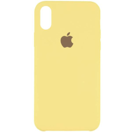 Чехол-силикон Baseus Half Series iPhone X Gold