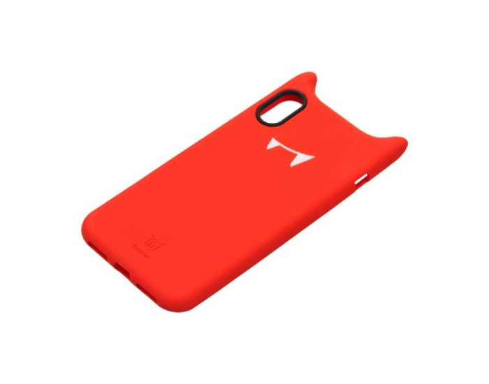 Чехол-силикон Baseus Deliv Series iPhone X, Red