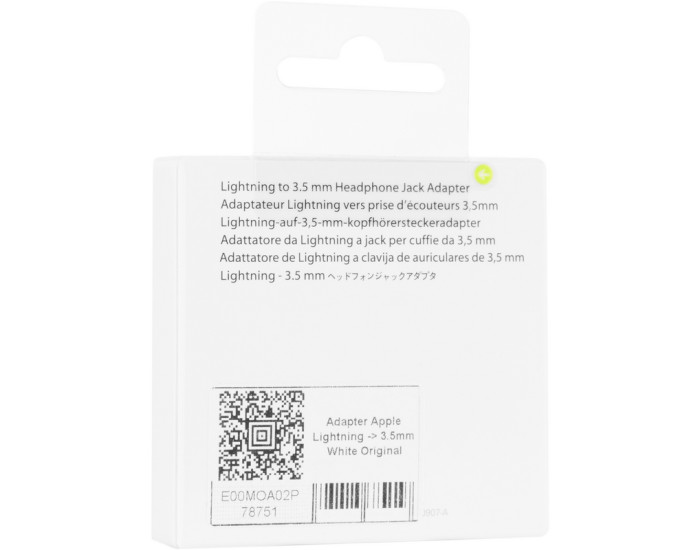 Переходник Lightning to 3,5mm Jack, оригинал