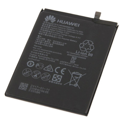 Аккумулятор HB356687ECW Huawei Mate 10 Lite, Nova 2 Plus 2017, P Smart Plus, P30 Lite, Honor 7X 3340 mAh оригинал (Класс B)