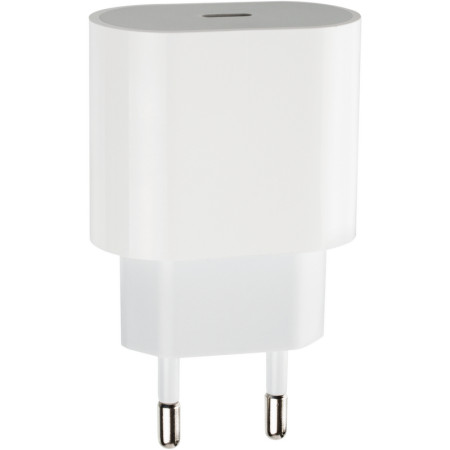Сетевое зарядное устройство Original Quality Type-C 20W (MHJE3ZM/A / MU7V2ZM/A) (box) (Белый / White) (Класс B)