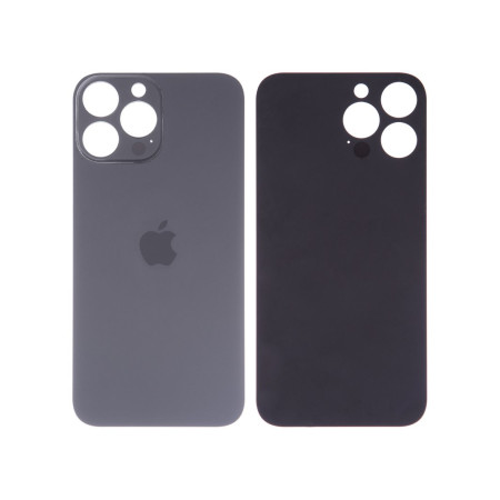 Задняя панель корпуса для iPhone 13 Pro Max, Graphite (Big Hole) (Класс B)