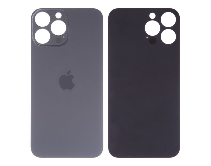 Задня панель корпуси для iPhone 13 Pro Max, Graphite (Big Hole)