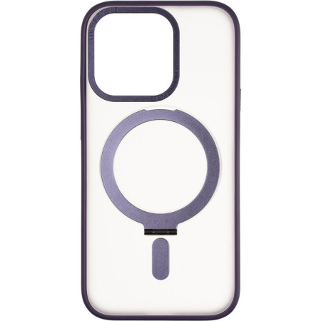 Чехол-силикон Bumper Case (MagSafe Stand) iPhone 14 Pro Violet