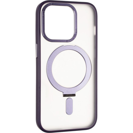 Чехол-силикон Bumper Case (MagSafe Stand) iPhone 14 Pro Violet