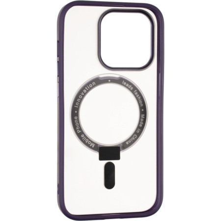 Чехол-силикон Bumper Case (MagSafe Stand) iPhone 14 Pro Violet