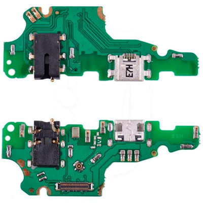 Шлейф для Huawei Mate 10 Lite, конектора зарядки, конектора навушників, з мікрофоном