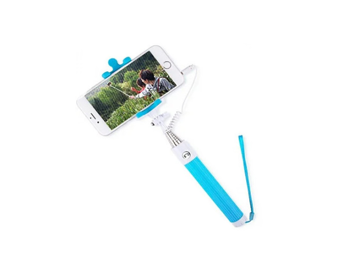 Селфи палка Bluetooth Yoobao Selfie stick, Blue