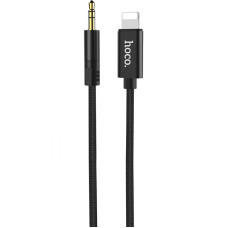 Кабель AUX Hoco UPA13 Lightning to 3.5mm (Чорний / Black)