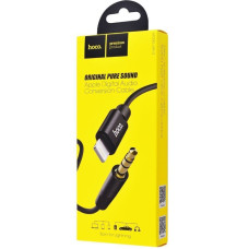 Кабель AUX Hoco UPA13 Lightning to 3.5mm (Черный / Black)