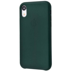 Чехол-силикон Leather Case iPhone XR Green