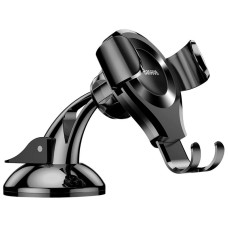 Автодержатель Baseus PREMIUM Osculumn Type Gravity Car Mount (SUYL-XP01) (Черный / Black)