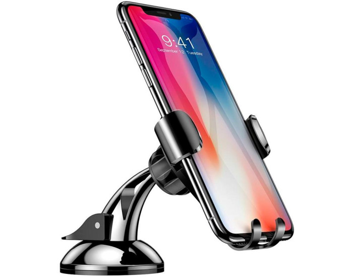 Автодержатель Baseus PREMIUM Osculumn Type Gravity Car Mount (SUYL-XP01) (Черный / Black)