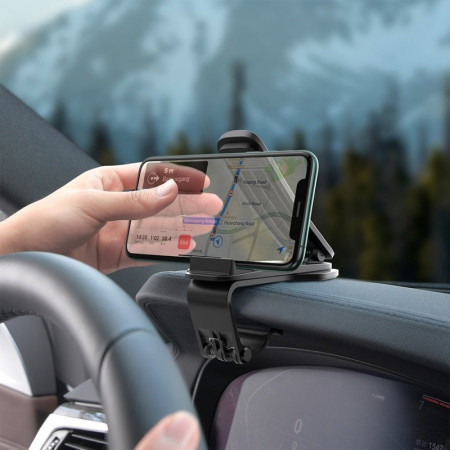 Автодержатель Baseus Big Mouth Pro Car Mount (SUDZ-A01) (Черный / Black)