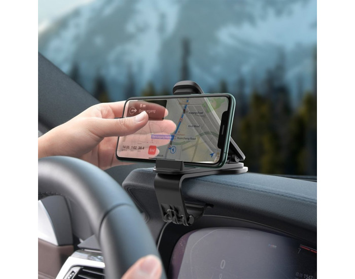 Автодержатель Baseus Big Mouth Pro Car Mount (SUDZ-A01) (Черный / Black)