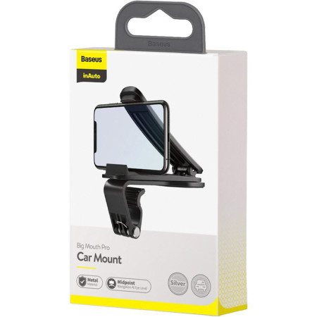 Автодержатель Baseus Big Mouth Pro Car Mount (SUDZ-A01) (Черный / Black)