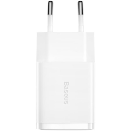 Сетевое зарядное устройств Baseus Compact Charger (2USB)(10.5W)(CCXJ010202) White