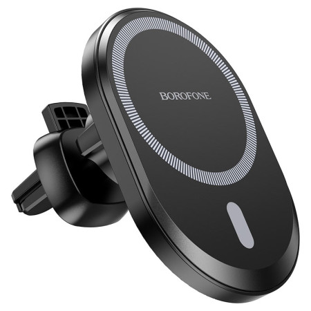 Автодержатель магнитный в дефлектор Borofone (BH71) Black