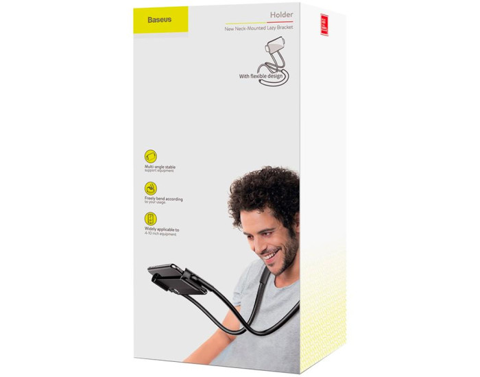 Держатель для телефона Baseus NECK-MOUNTED LAZY BRACKET(SUJG-ALR01)