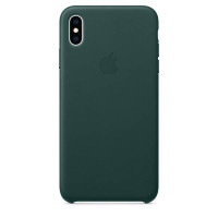 Шкіряний Чохол Leather Full Case iPhone XS Max Green