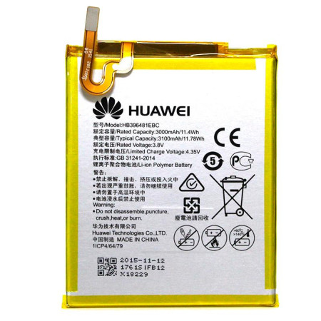 Аккумулятор HB396481EBC Huawei G8, GR5, Honor 5X, Y6 II, 3100 mAh