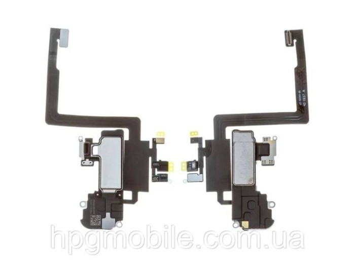 Шлейф для iPhone 11 Pro Max, c датчиком приближения, с динамиком, High Copy