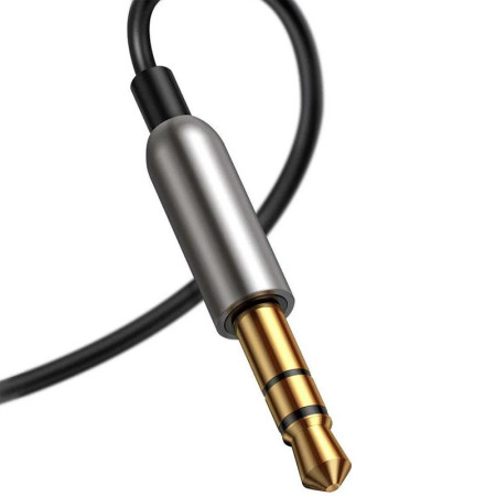 Кабель AUX Baseus Bluetooth Audio Adapter AUX/USB with mic (CABA01-01) (Черный / Black) (Класс А)