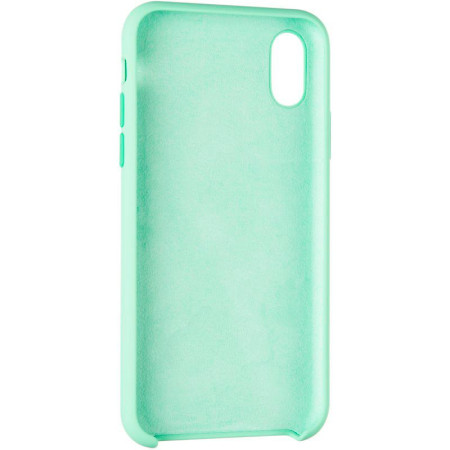 Чехол-силикон оригинал 99% Soft Matte iPhone X Spearmint