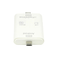 Адаптер CardReader 2 in 1 Micro/Lightning