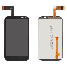 Дисплей с сенсорным экраном (модуль) HTC Desire X, T328e, черный