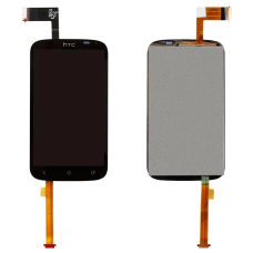 Дисплей з сенсорним екраном (модуль) HTC Desire X, T328e, чорний
