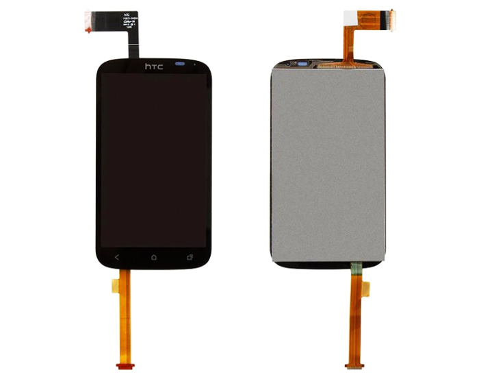 Дисплей с сенсорным экраном (модуль) HTC Desire X, T328e, черный